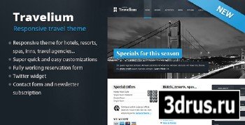 ThemeForest - Travelium - Responsive Hotel & Travel