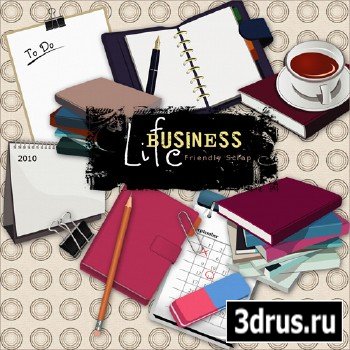 Scrap-kit - Life Business - PNG Images Cliparts