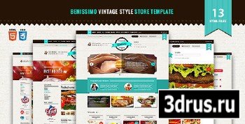 ThemeForest - Benissimo - HTML5 & CSS3 store template