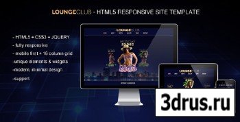 ThemeForest - Lounge Club - HTML5 Responsive Site Template