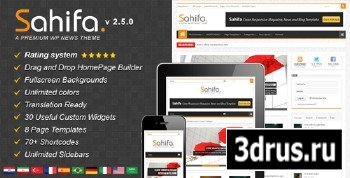 ThemeForest - Sahifa v2.3.0 - Responsive WordPress News,Magazine,Blog
