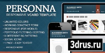 ThemeForest - Doctype Personna - Responsive vCard Template
