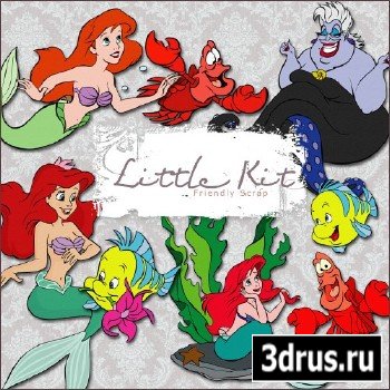 Scrap-kit - Ariel - loved Hero of the Fairy Tales