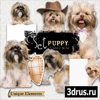 Scrap-kit - Puppy PNG Clipart Images