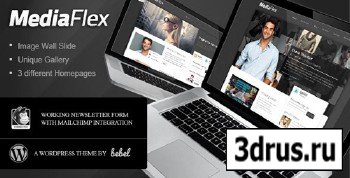 ThemeForest - MediaFlex v1.2 - Unique Wordpress Agency Theme