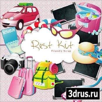 Scrap-kit - Rest PNG Illustrations