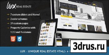 ThemeForest - Lux - Huge and Unique Real Estate HTML