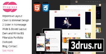 ThemeForest - One Piece - Responsive html5 Business Template