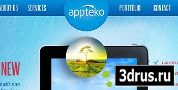 ThemeForest - Appteko - Responsive Portfolio Theme