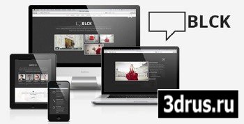 ThemeForest - BLCK - Responsive HTML5 One - Page Template