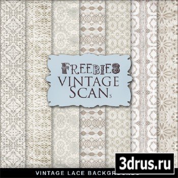 Textures - Vintage Style Lace Backgorunds