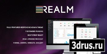 ThemeForest - The Realm - Clean & Modern Admin Template
