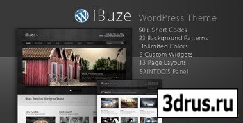ThemeForest - iBuze v1.6 - Premium WordPress Theme