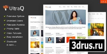 ThemeForest - UltraQ  v1.3 : Portfolio & Corporate WordPress Theme