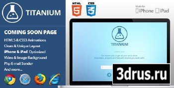 ThemeForest - Titanium Coming Soon Page
