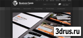 TemplatePreview - Business Cards - Opencart Html Template