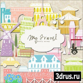 Scrap-kit - My Travel