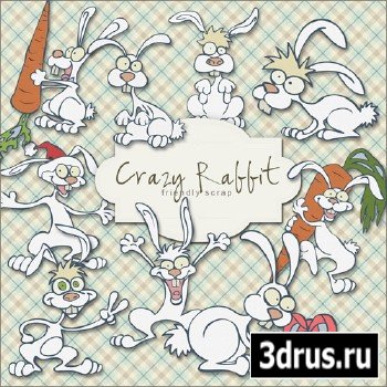 Scrap-kit - Crazy Rabbit