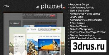ThemeForest - Plumet - Responsive AJAX Portfolio