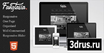 ThemeForest - Fangtasia - fully responsive one page template