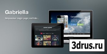 ThemeForest - Gabriella - Responsive One Page Template