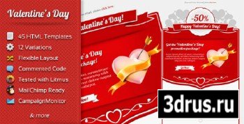 ThemeForest - Valentines Day - Email Templates