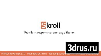 MojoThemes - SKROLL - Premium Responsive HTML5 One-Page Theme