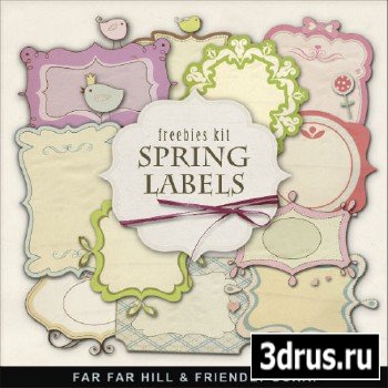 Scrap-kit - Spring Labels
