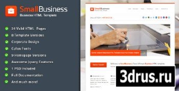 ThemeForest - SmallBusiness - Business HTML Template - FULL