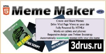 CodeCanyon - HTML5 Meme Maker v1.2