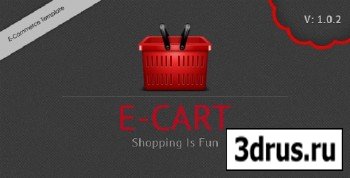 ThemeForest - E-Cart v1.0.2 - Responsive VirtueMart e-Commerce Joomla 2.5 Template