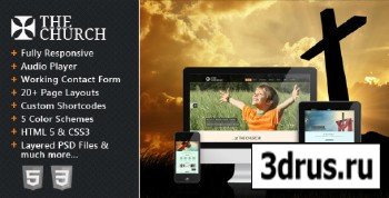 ThemeForest - The Church - Responsive Site Template