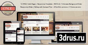 ThemeForest - "Once ...upon a time"-Responsive Site Template