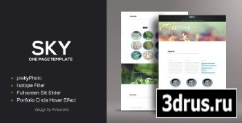 ThemeForest - SKY HTML/CSS One Page Template
