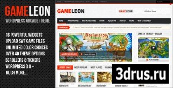 ThemeForest - Gameleon v1.2 Wordpress Arcade Theme
