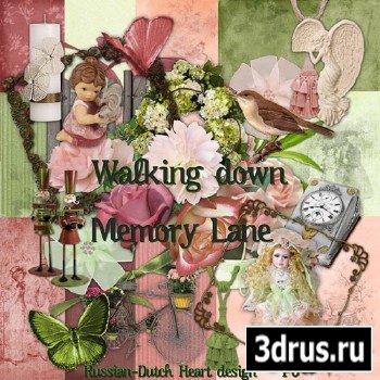 Scrap Set - Walking down Memory Lane