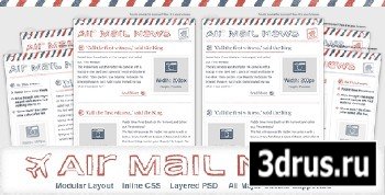ThemeForest - Air Mail News - Newsletter Email Template