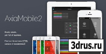 ThemeForest - AxiaMobile2 - Multipurpose Mobile Template HTML - RIP
