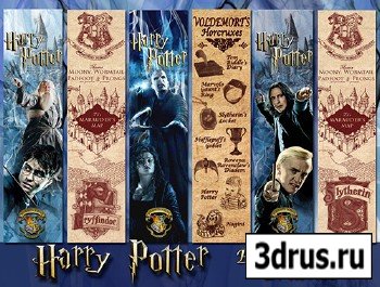 Harry Potter Bookmarks and brushes