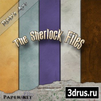 The Sherlock Files paper kit
