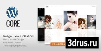 ThemeForest - Core Minimalist Photography Portfolio v4.2 - Premium WordPress Theme