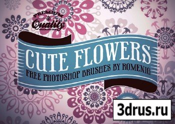 Lovely Flowers Photoshop Brushes