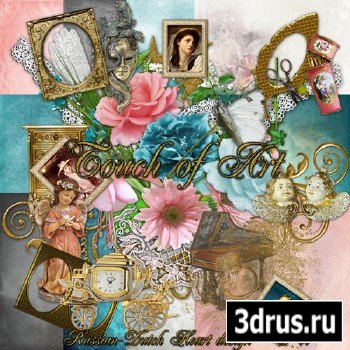 Scrap Set - Touch of Art PNG and JPG Files