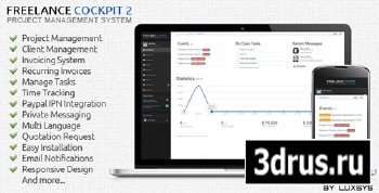 CodeCanyon - Freelance Cockpit 2 - Project Management - FULL