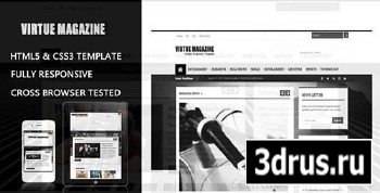 ThemeForest - Virtue Magazine - Responsive HTML5 Template - RIP