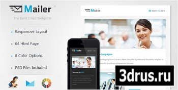 ThemeForest - Mailer - Responsive Email Template - RIP