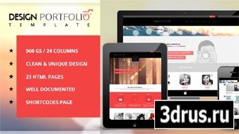 MojoTheme - Design Portfolio - Responsive HTML Theme - RIP