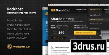 ThemeForest - Rackhost Hosting WordPress Theme v1.3