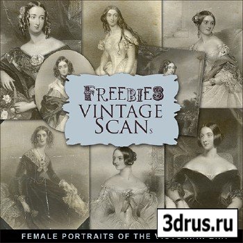 Scrap-kit - Female Portraits Of The Victorian Era