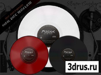 PSD Source - Vinyl Template